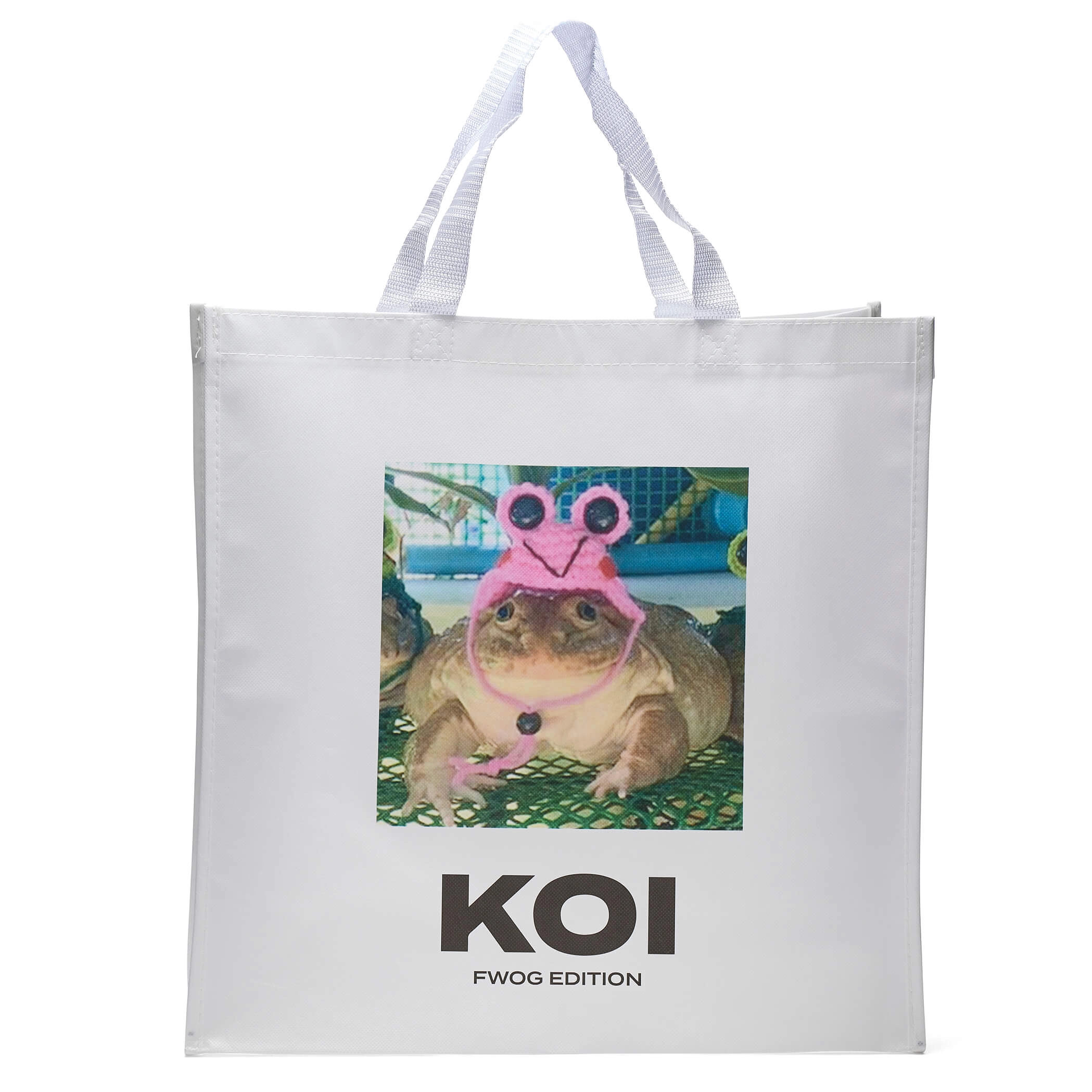 KOI Frog Tote Bag