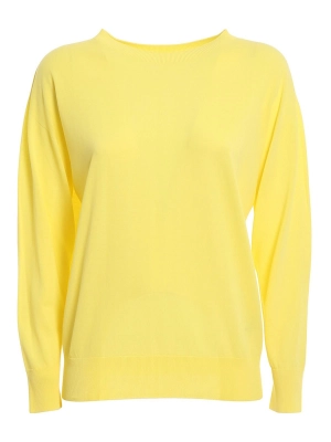 Malo Crewneck Ribbed-Knit Jumper