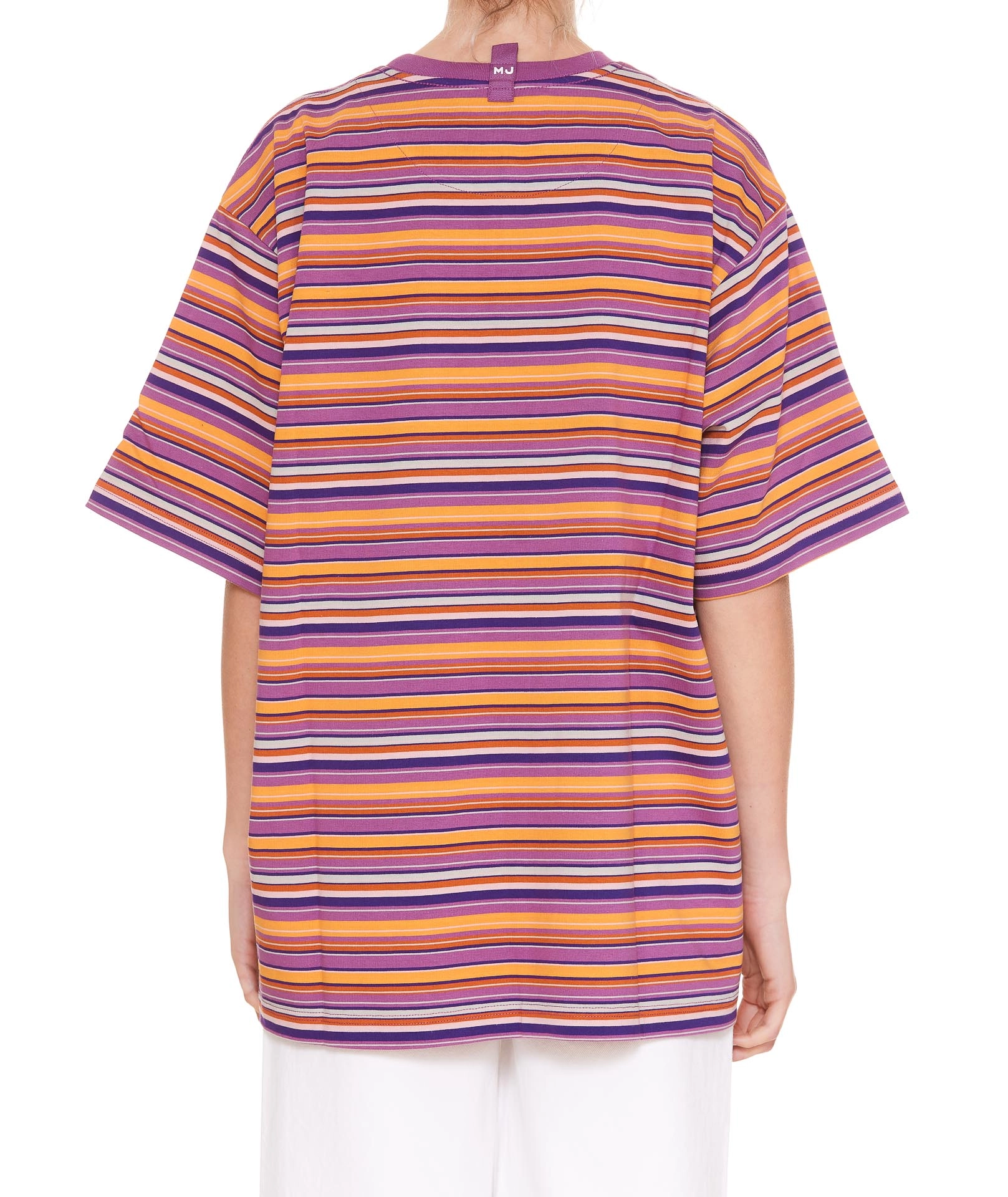 Marc Jacobs Striped Crewneck Short-Sleeved T-Shirt