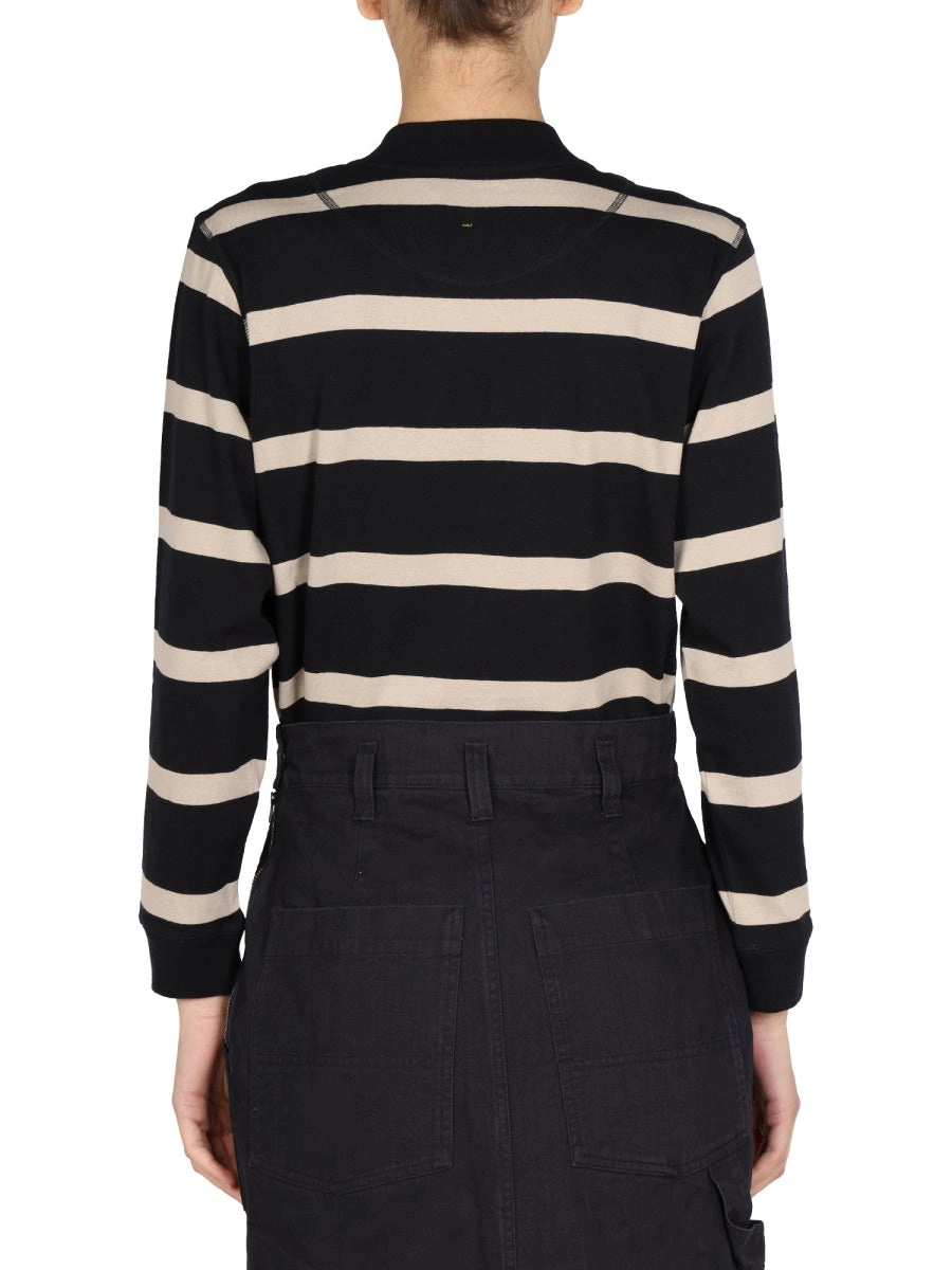 Margaret Howell Striped Long-Sleeved Jumper