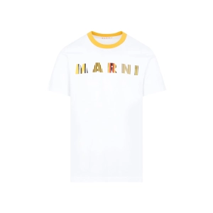 Marni Logo Printed Crewneck T-Shirt