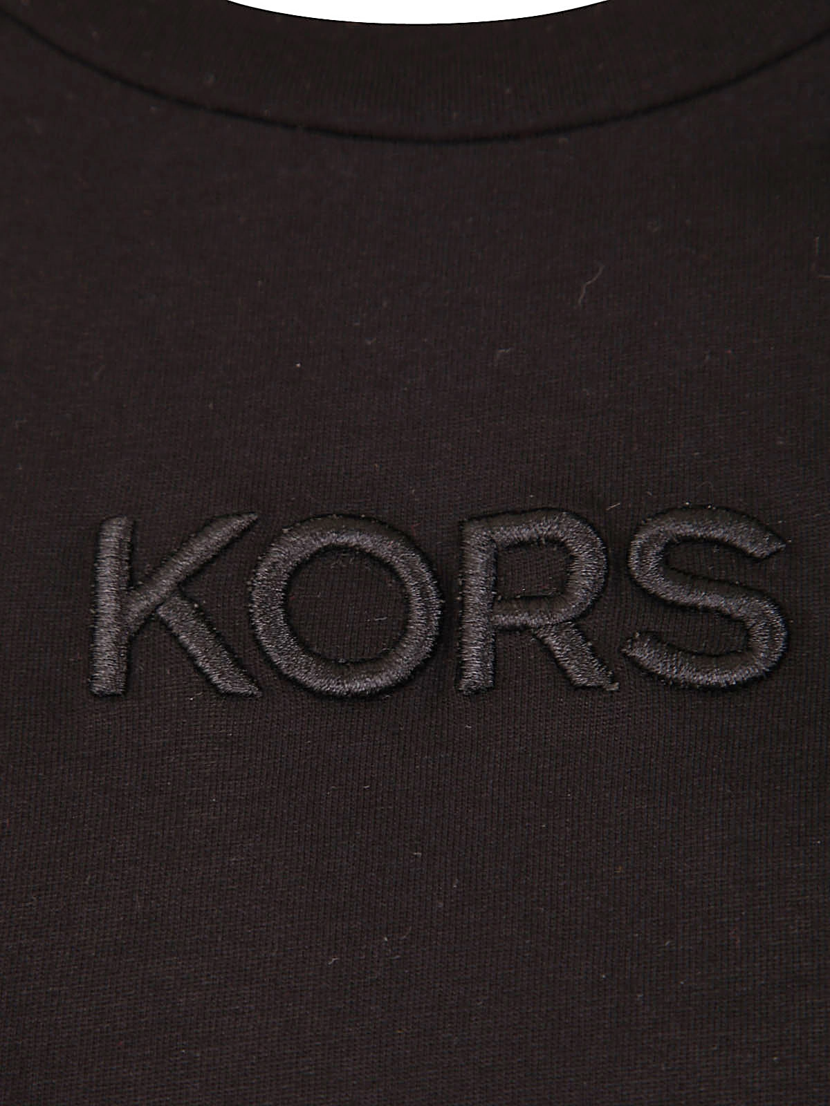 Michael Michael Kors Logo Embroidered Crewneck T-Shirt