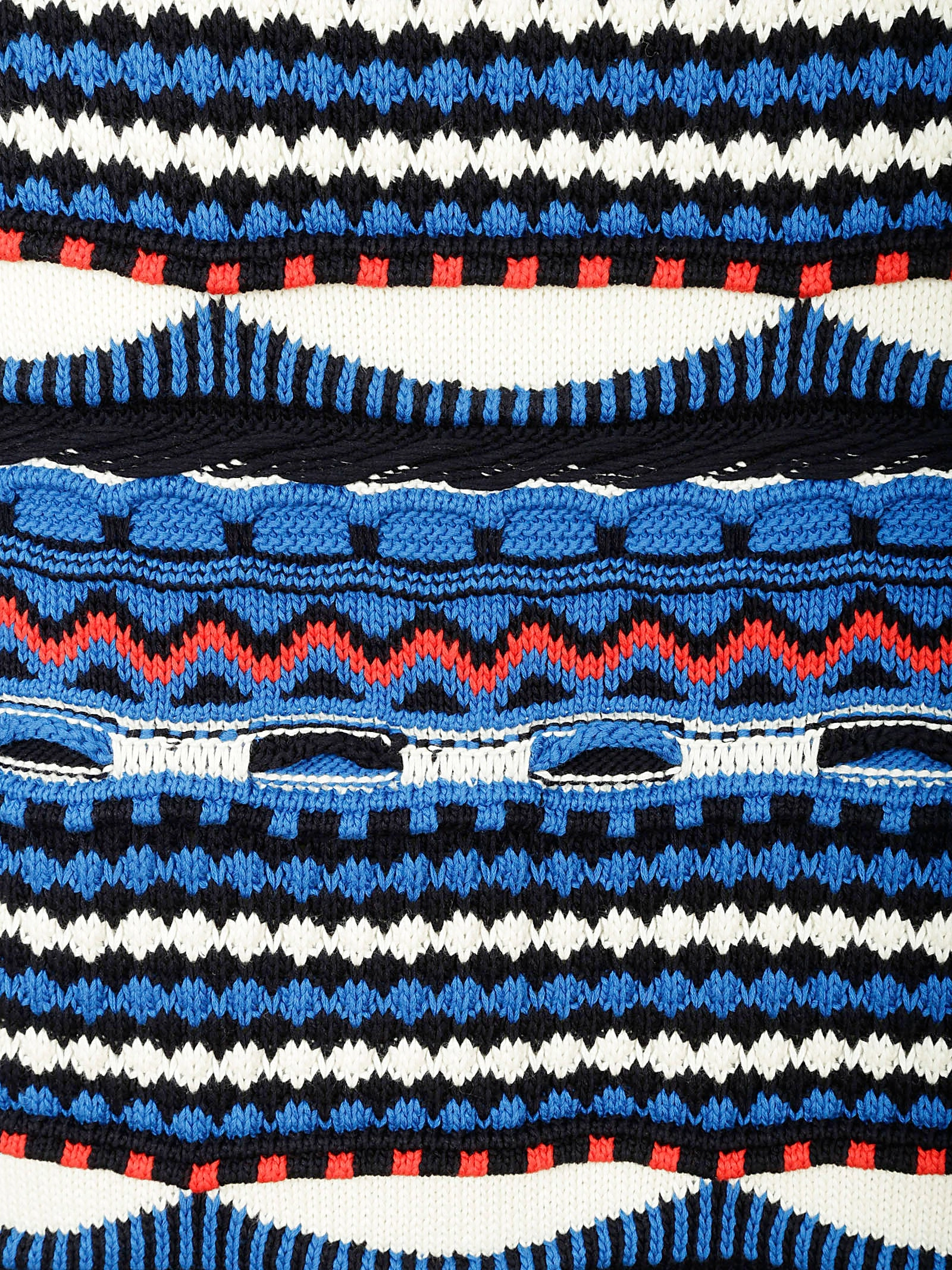 Missoni Logo Embroidered Panelled Sweatshirt