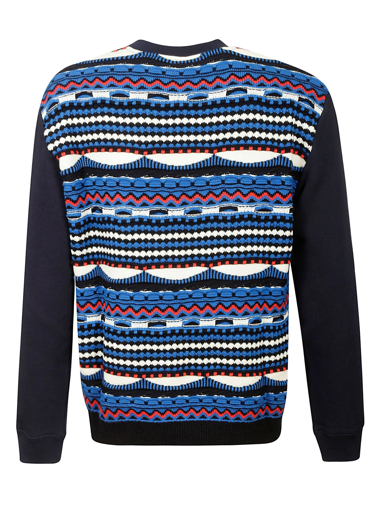 Missoni Logo Embroidered Panelled Sweatshirt