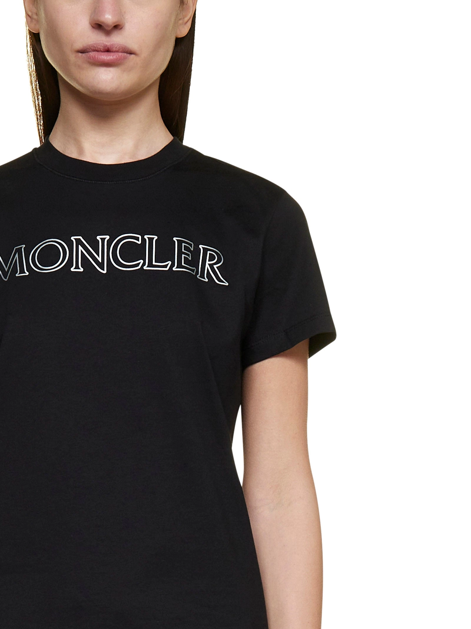 Moncler Logo Printed Round-Neck T-Shirt