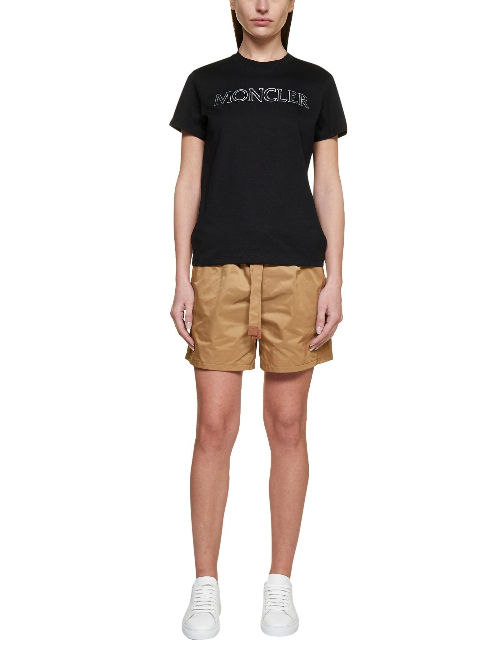 Moncler Logo Printed Round-Neck T-Shirt