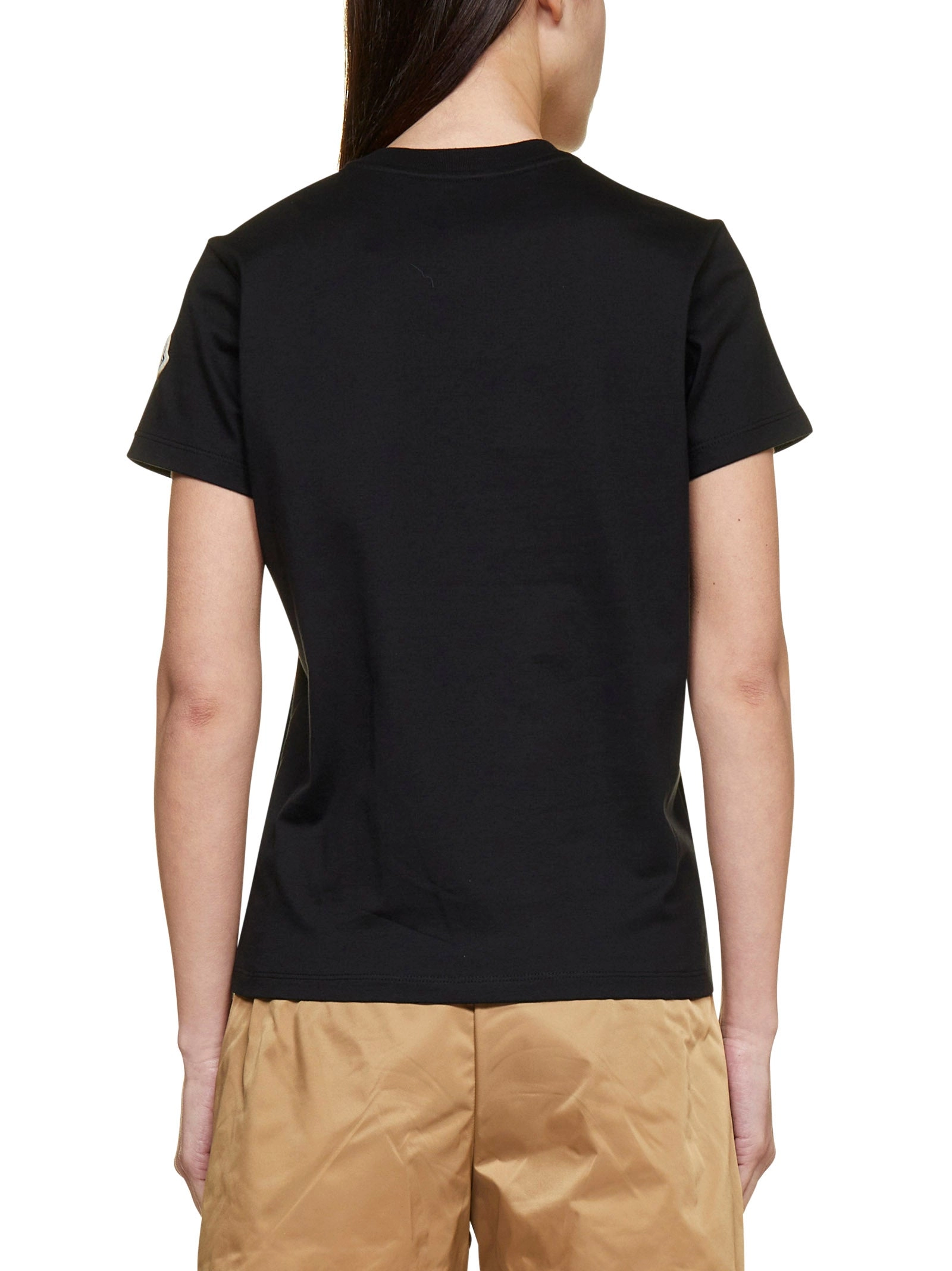 Moncler Logo Printed Round-Neck T-Shirt