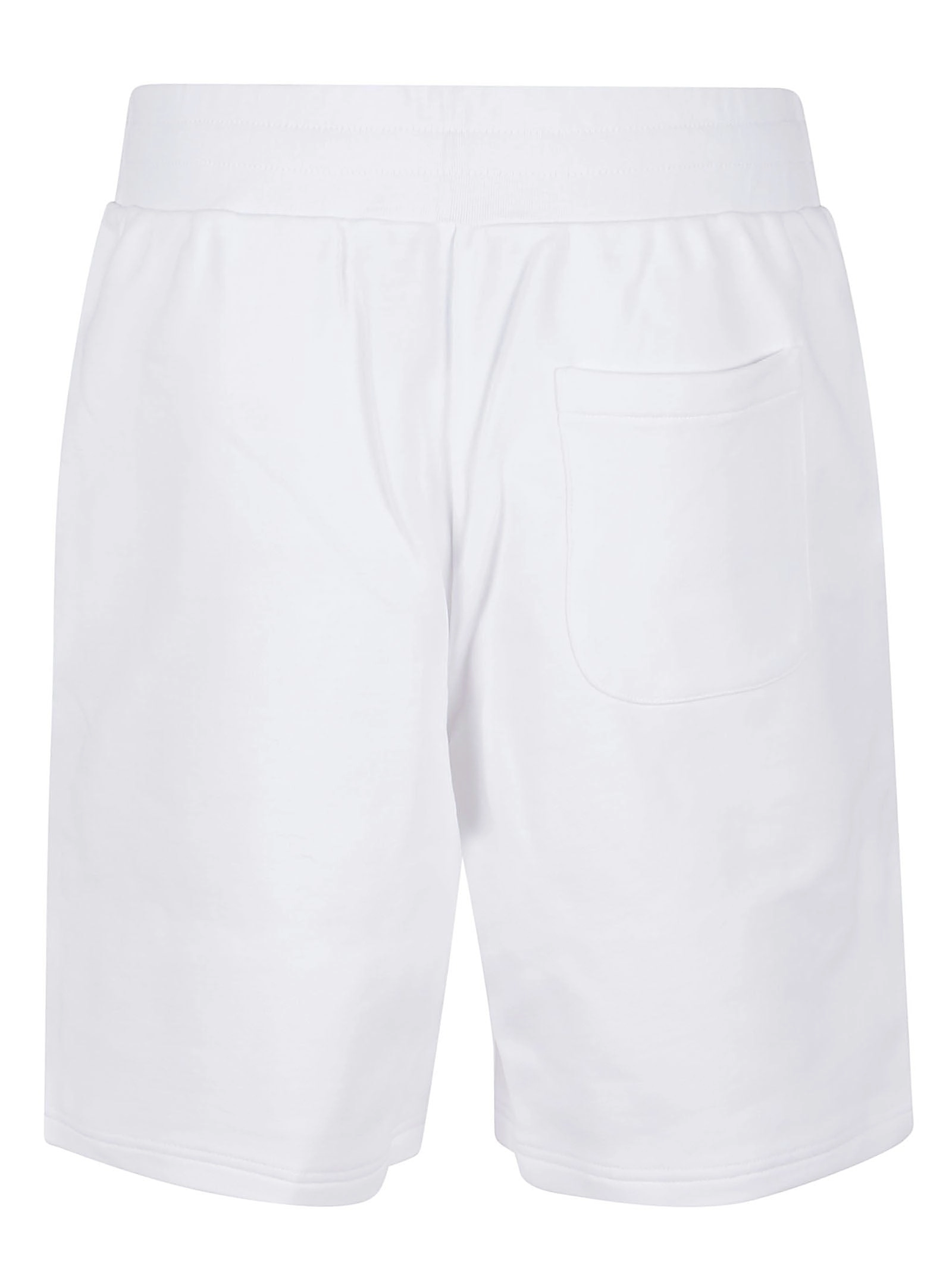Moschino Logo Printed Elasticated Waist Shorts