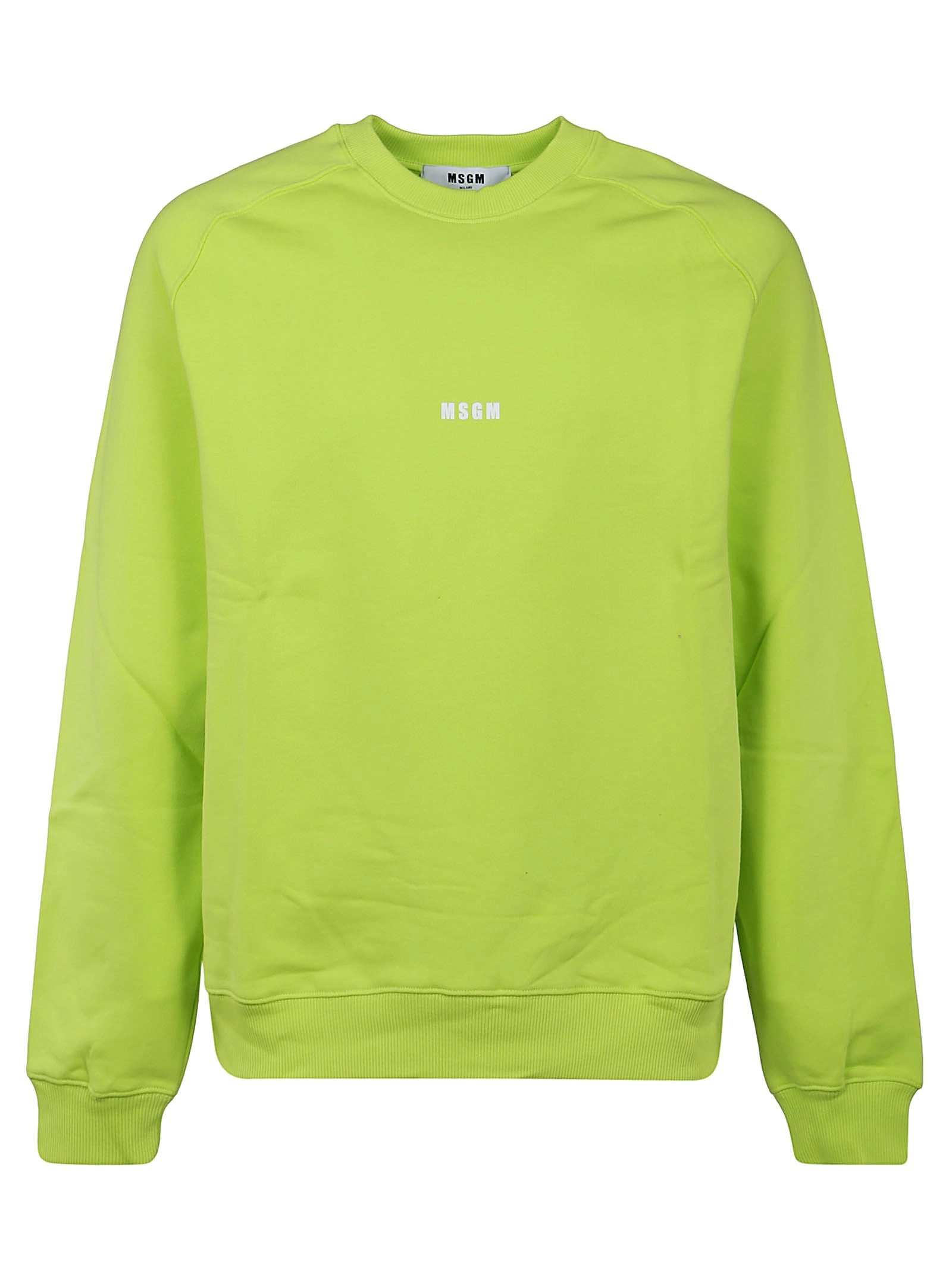 MSGM Logo Printed Crewneck Sweatshirt