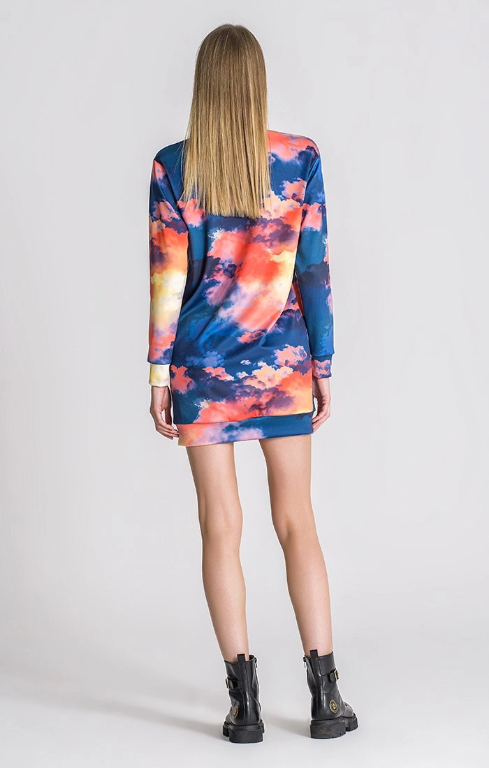 Multicolor Rebirth Sweat Dress