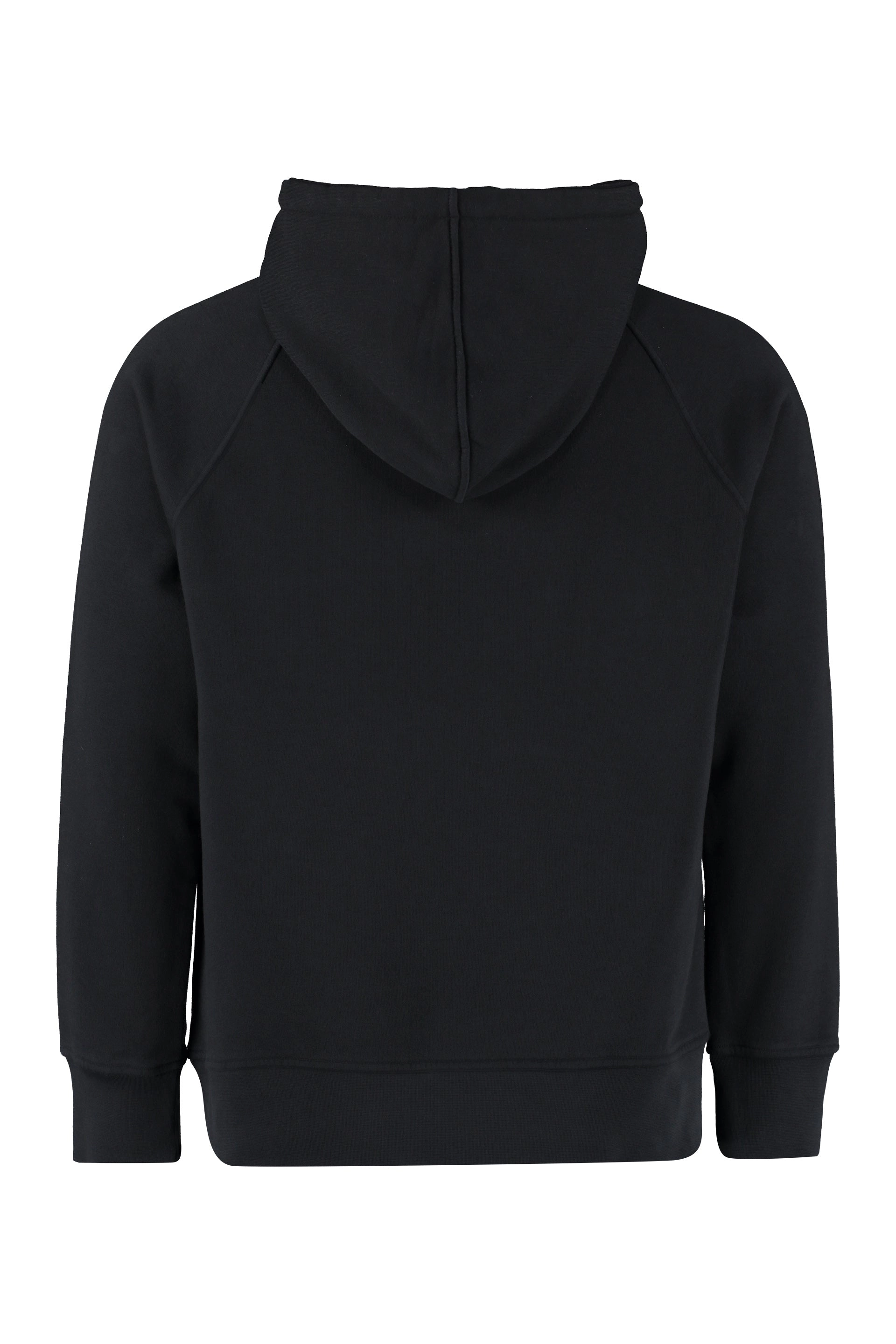 Neil Barrett Logo Embroidered Drawstring Hoodie