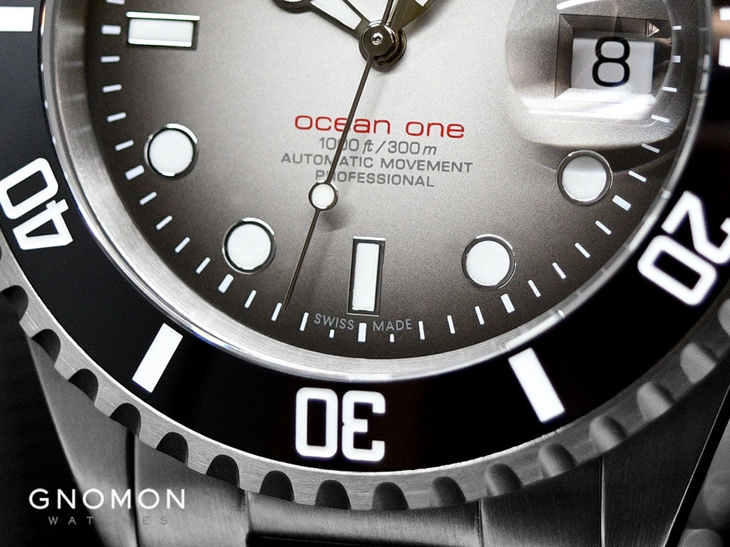 Ocean One Premium Black Ceramic - ETA2824-2