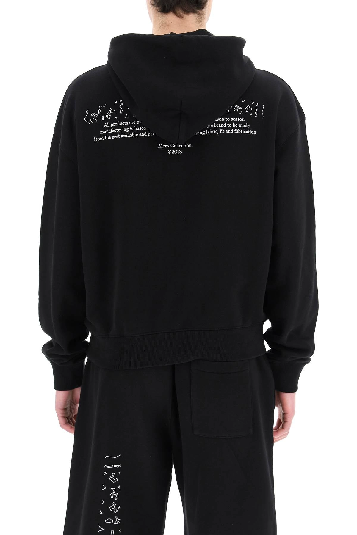 Off-White Graphic Print Hoodie