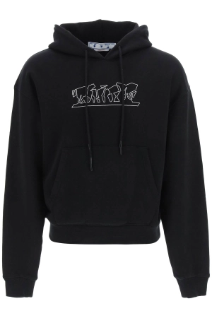 Off-White Graphic Print Hoodie