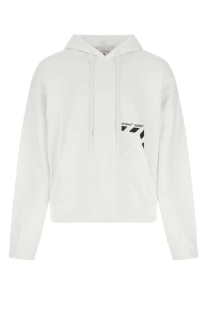 Off-White Logo Print Drawstring Hoodie