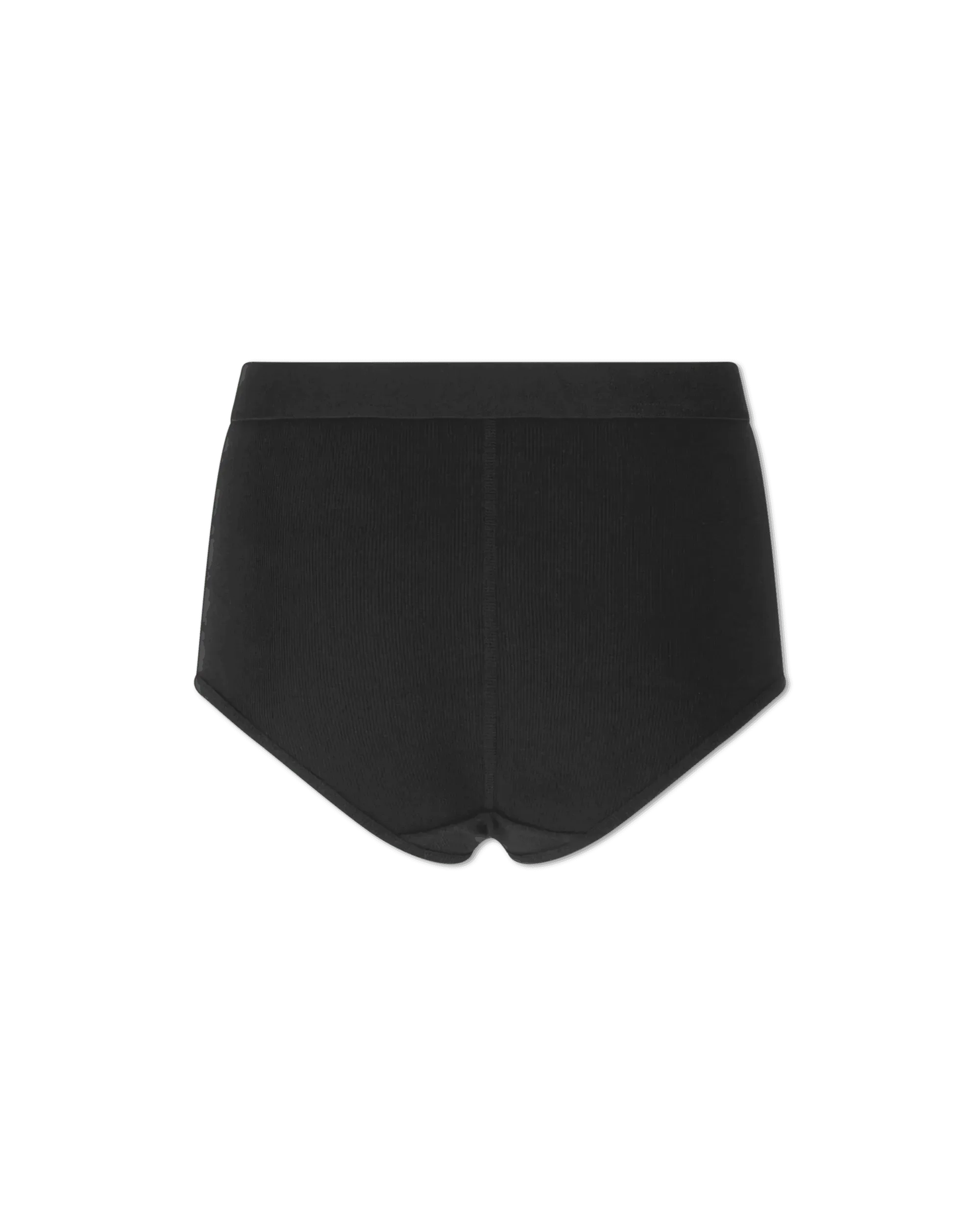 Organic Cotton Ribbed Panties