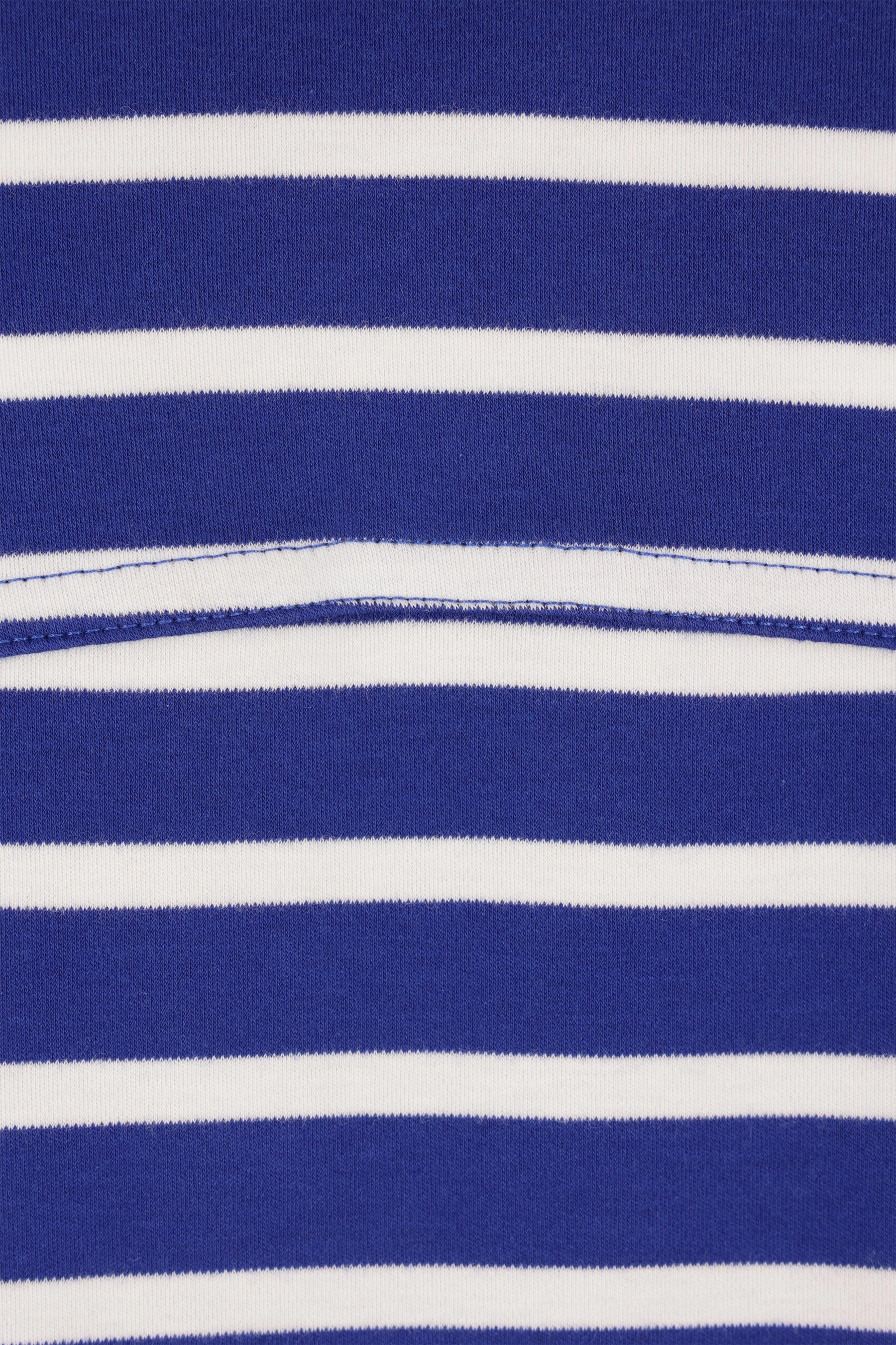 oversize t-shirt in striped jersey