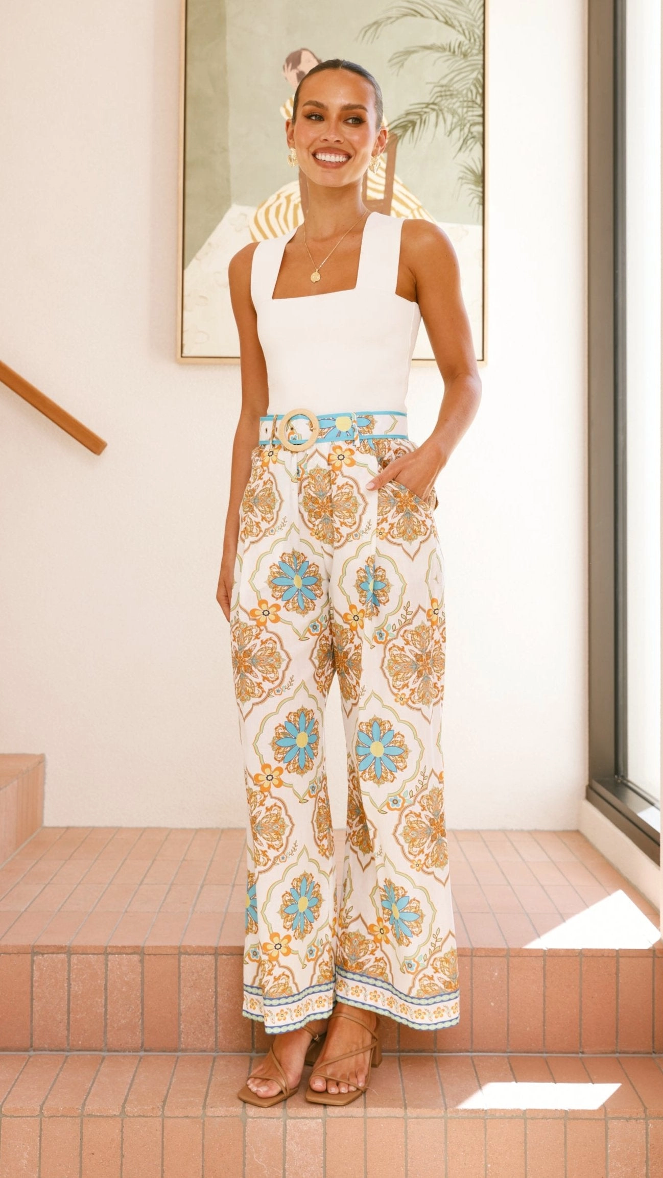 Paricia Pants - Supernova Print