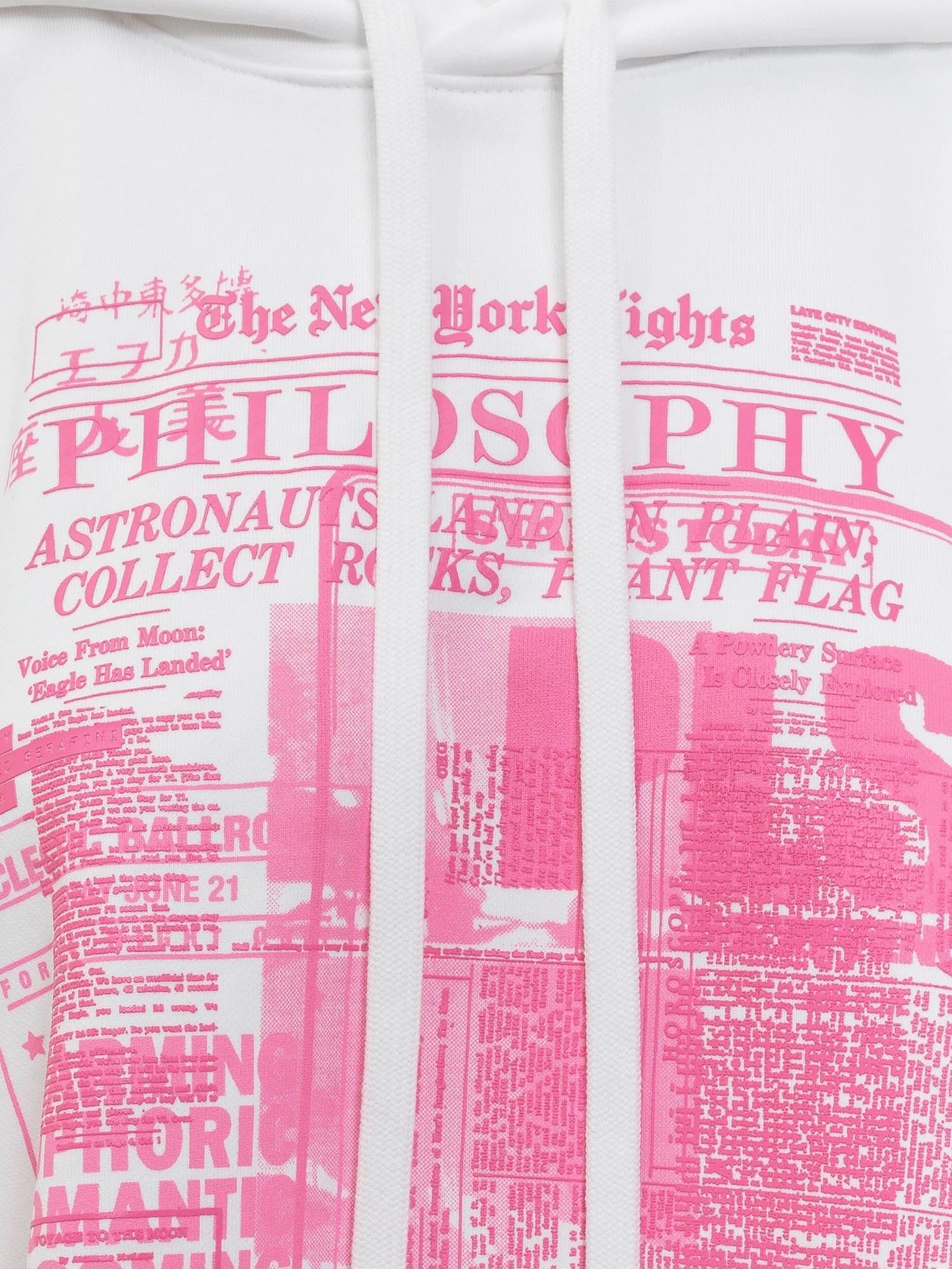 Philosophy Di Lorenzo Serafini Logo Printed Sleeveless Hoodie
