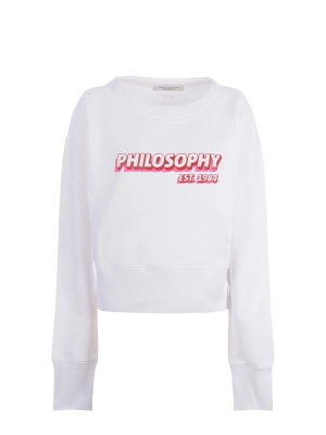Philosophy Di Lorenzo Serafini Logo Printed Sweatshirt
