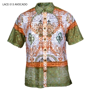 Prestige LACE-513 Short Sleeve Shirt - Avocado