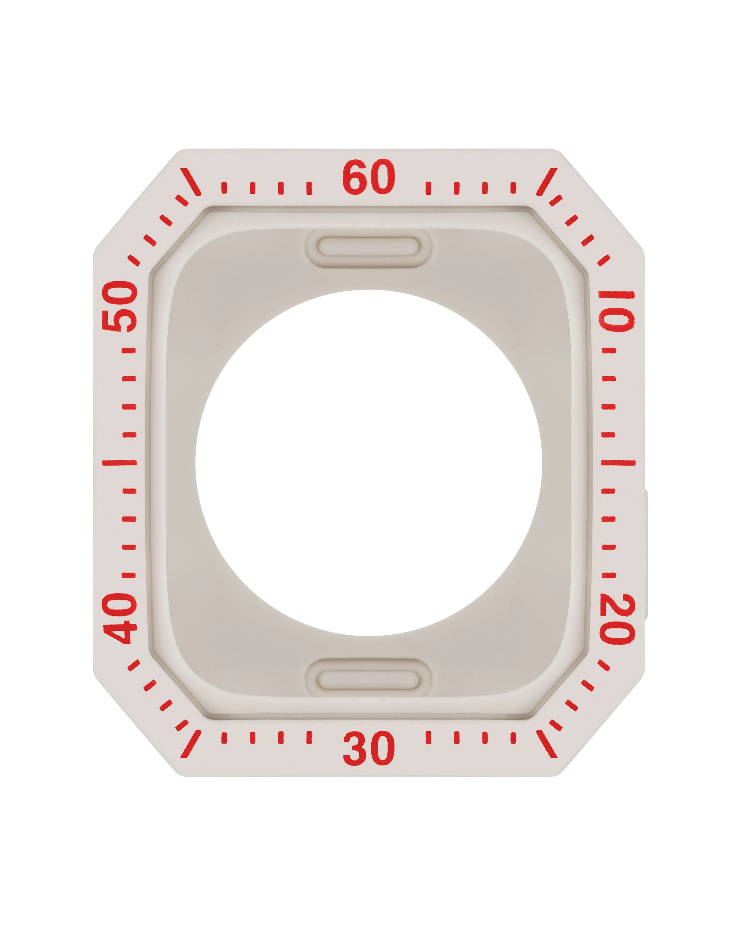 Racer Silicone Case for Apple Watch™ | Cream/Red