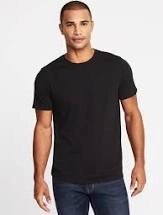 Rich Cotton Round Neck T-Shirt Black