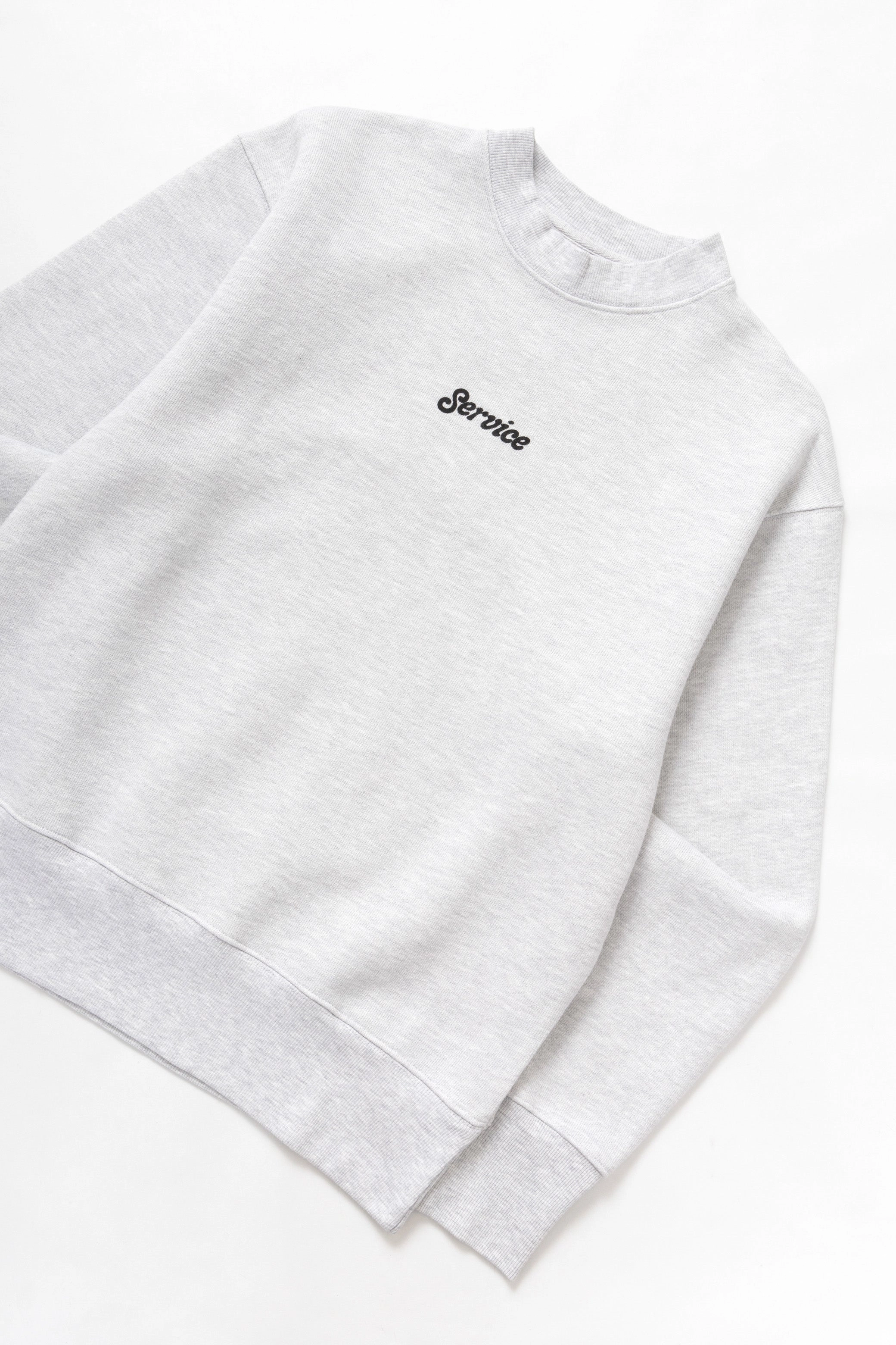 Service Works - Service Logo Crewneck - Ash