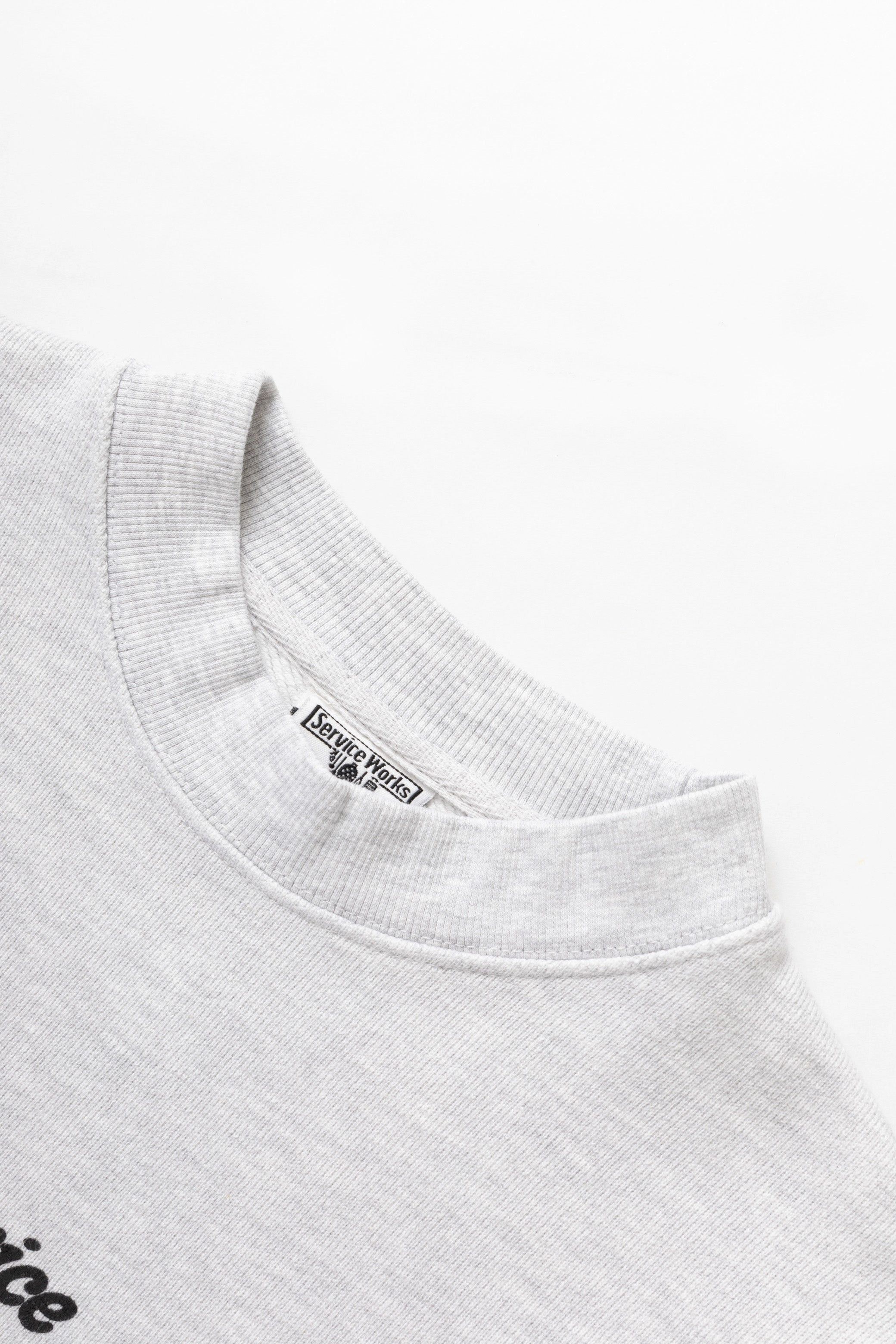 Service Works - Service Logo Crewneck - Ash