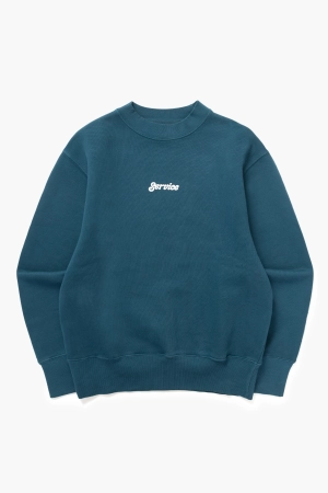 Service Works - Service Logo Crewneck - Ocean