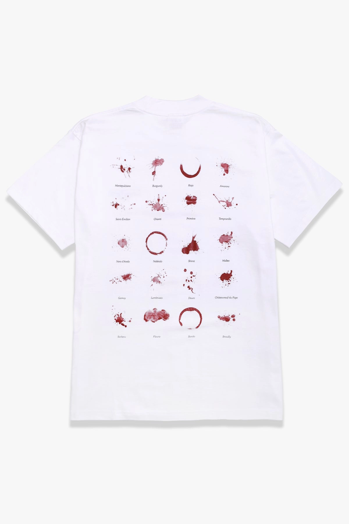 Service Works - Wine Spill Tee - White