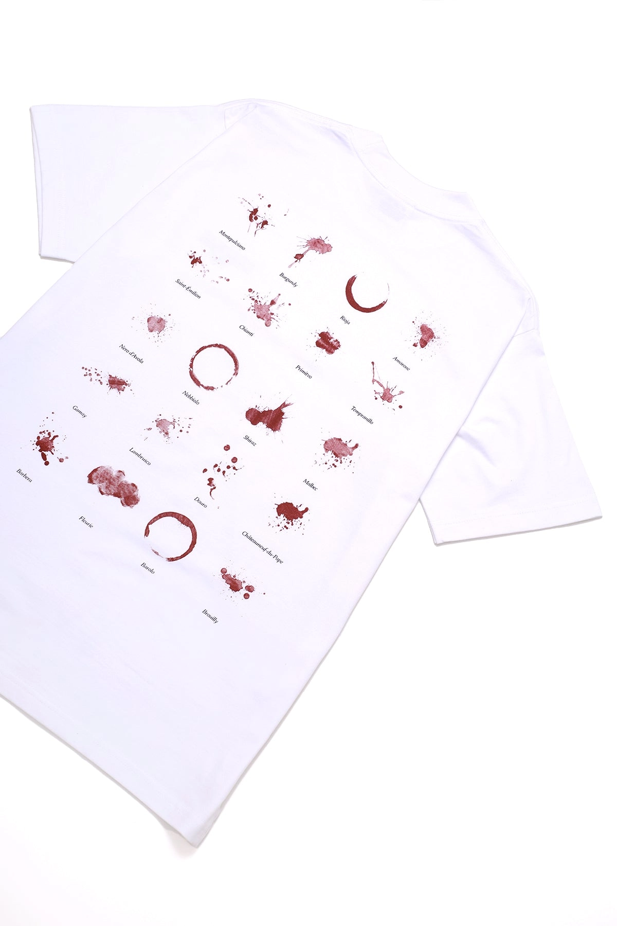 Service Works - Wine Spill Tee - White