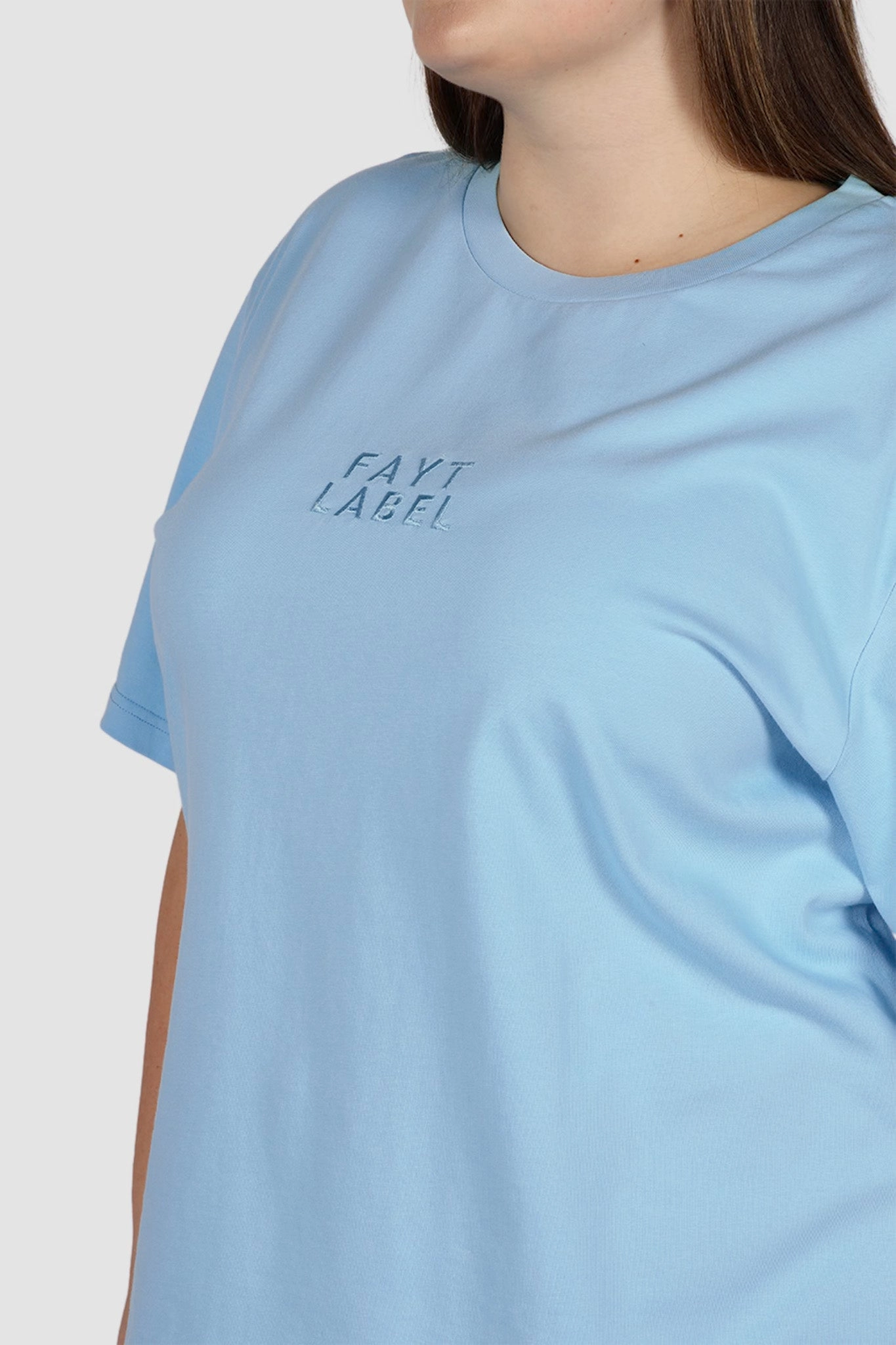 SIGNATURE LOGO TEE BLUE