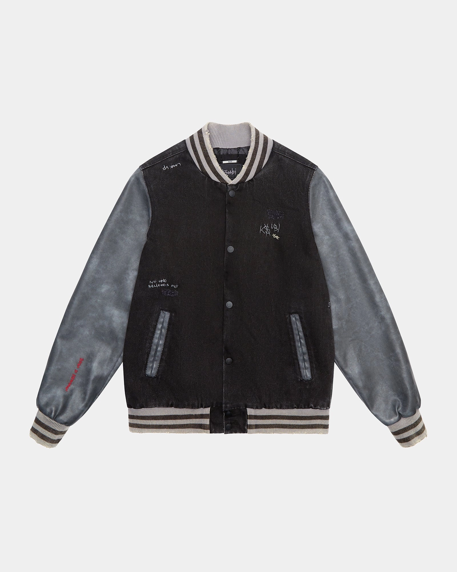 SKRIBED KING JACKET BLACK