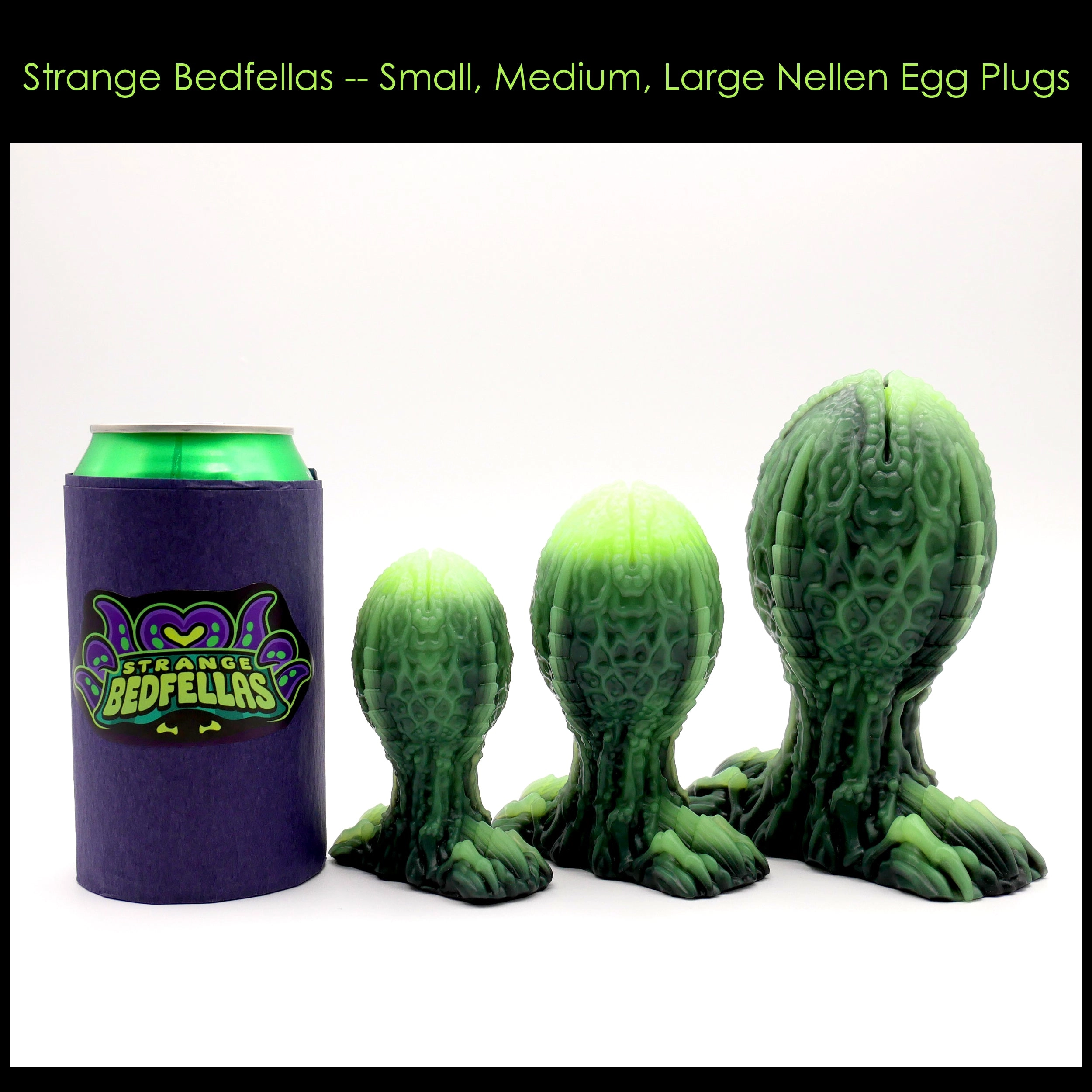 Small Nellen's Egg Plug -- Super Soft silicone -- NP-98