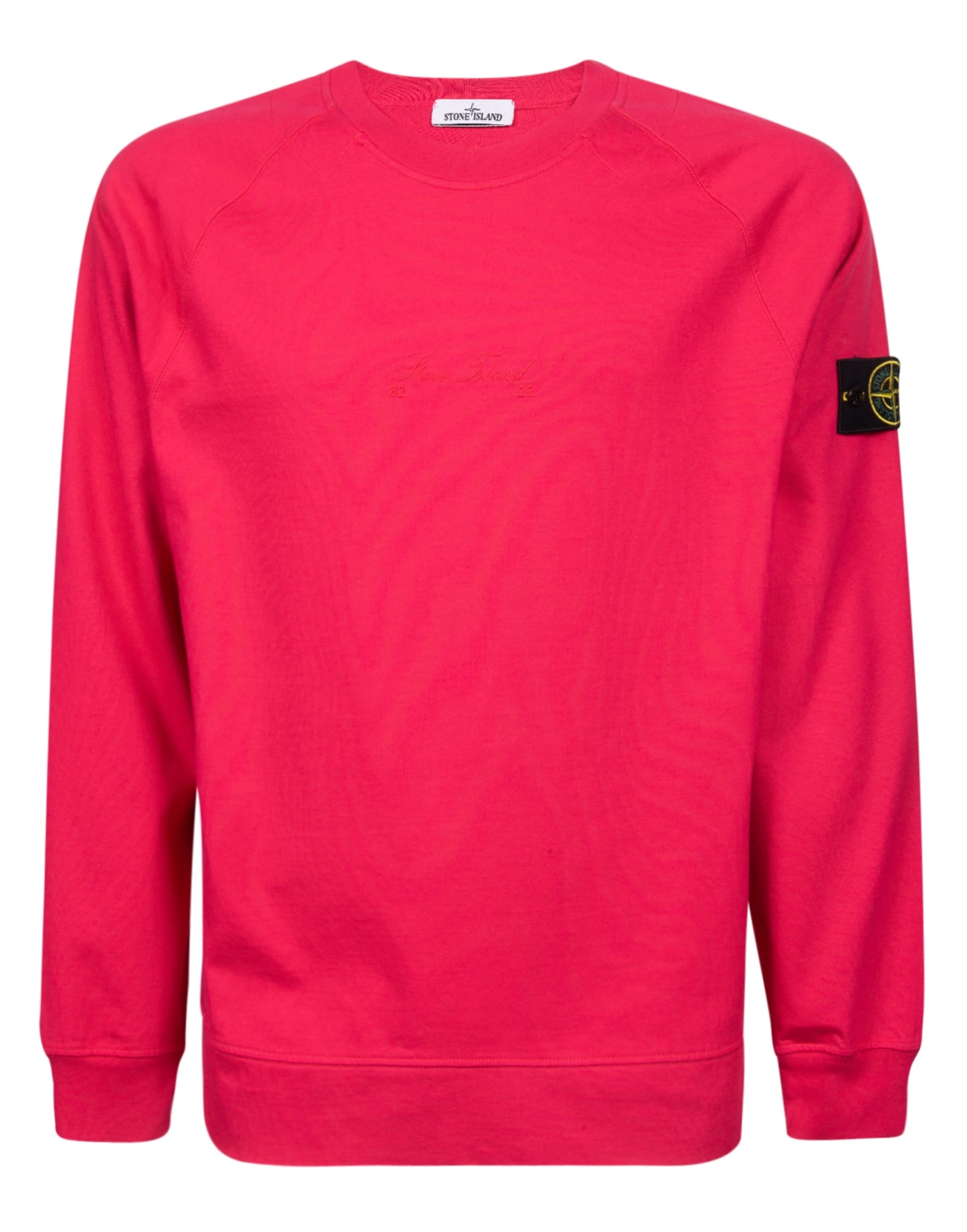 Stone Island Compass Patch Crewneck Sweatshirt