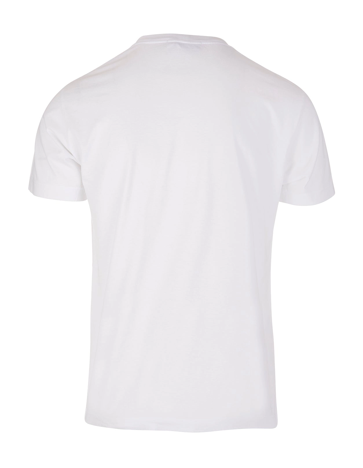 Stone Island Logo Printed Crewneck T-Shirt