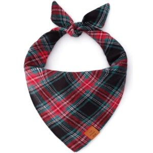 The Foggy Dog Bandana - Georgia Plaid