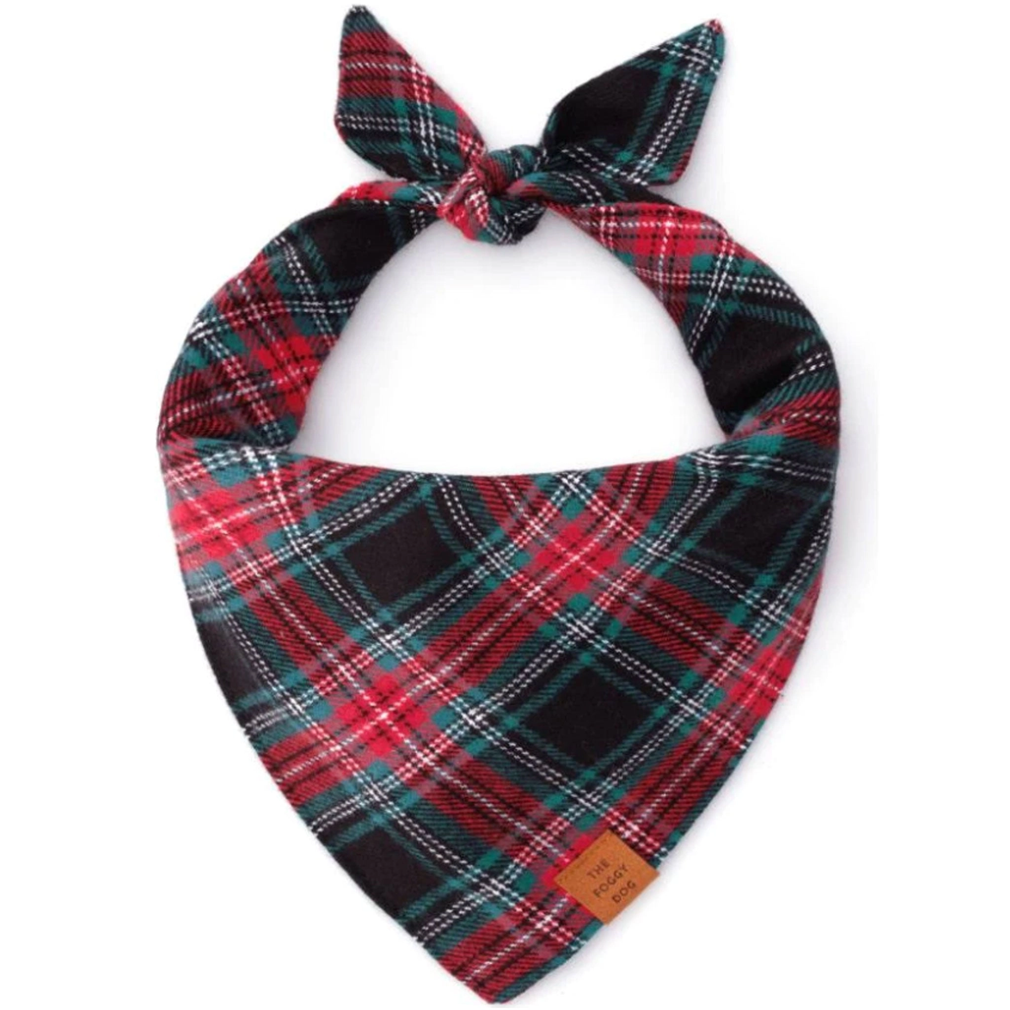 The Foggy Dog Bandana - Georgia Plaid