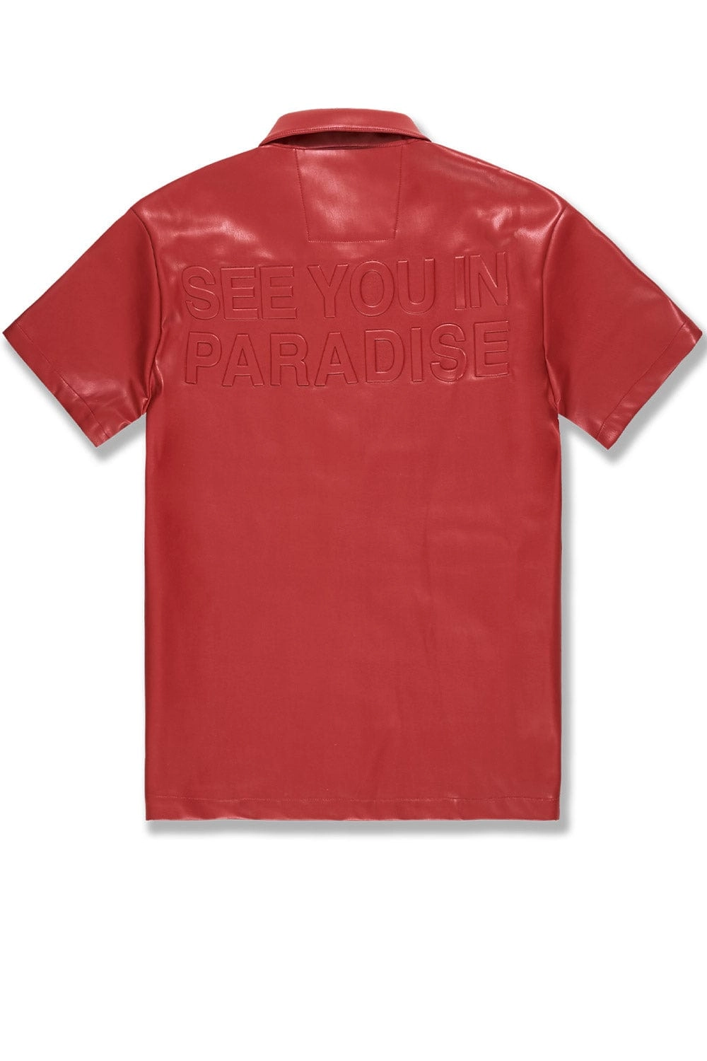Thriller Full Zip S/S Shirt (Red)