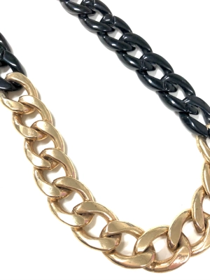 Two type Chain  necklace