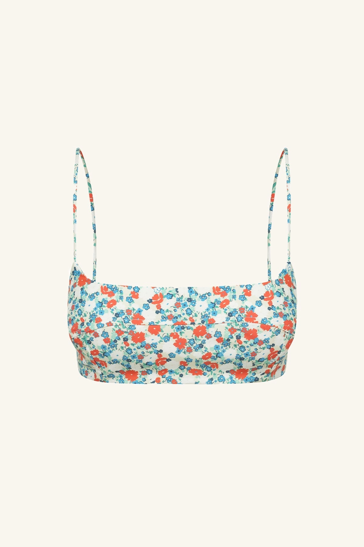 ULANI SHIRRED TIE BACK BRALETTE