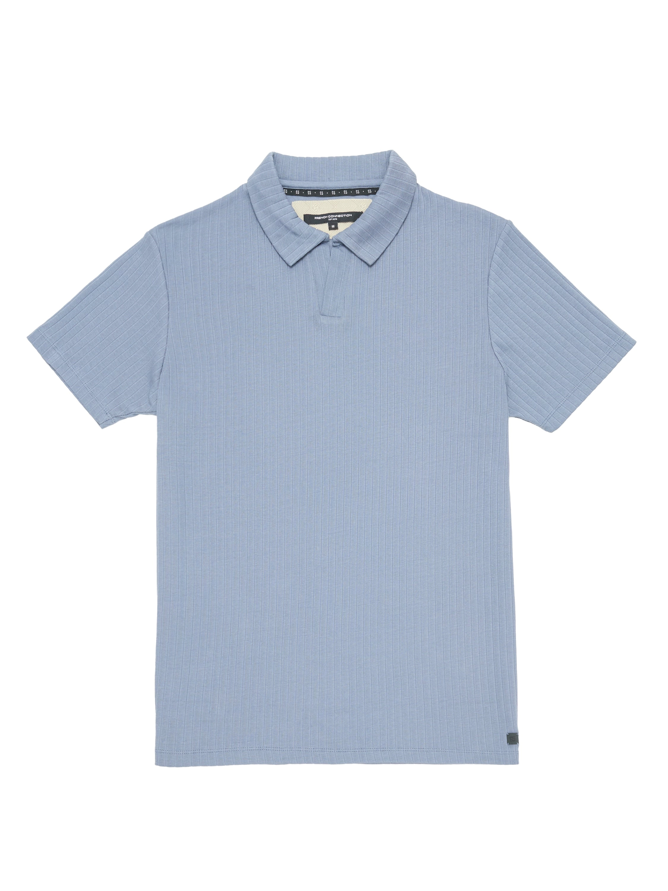 Variated Rib Short Sleeve Polo