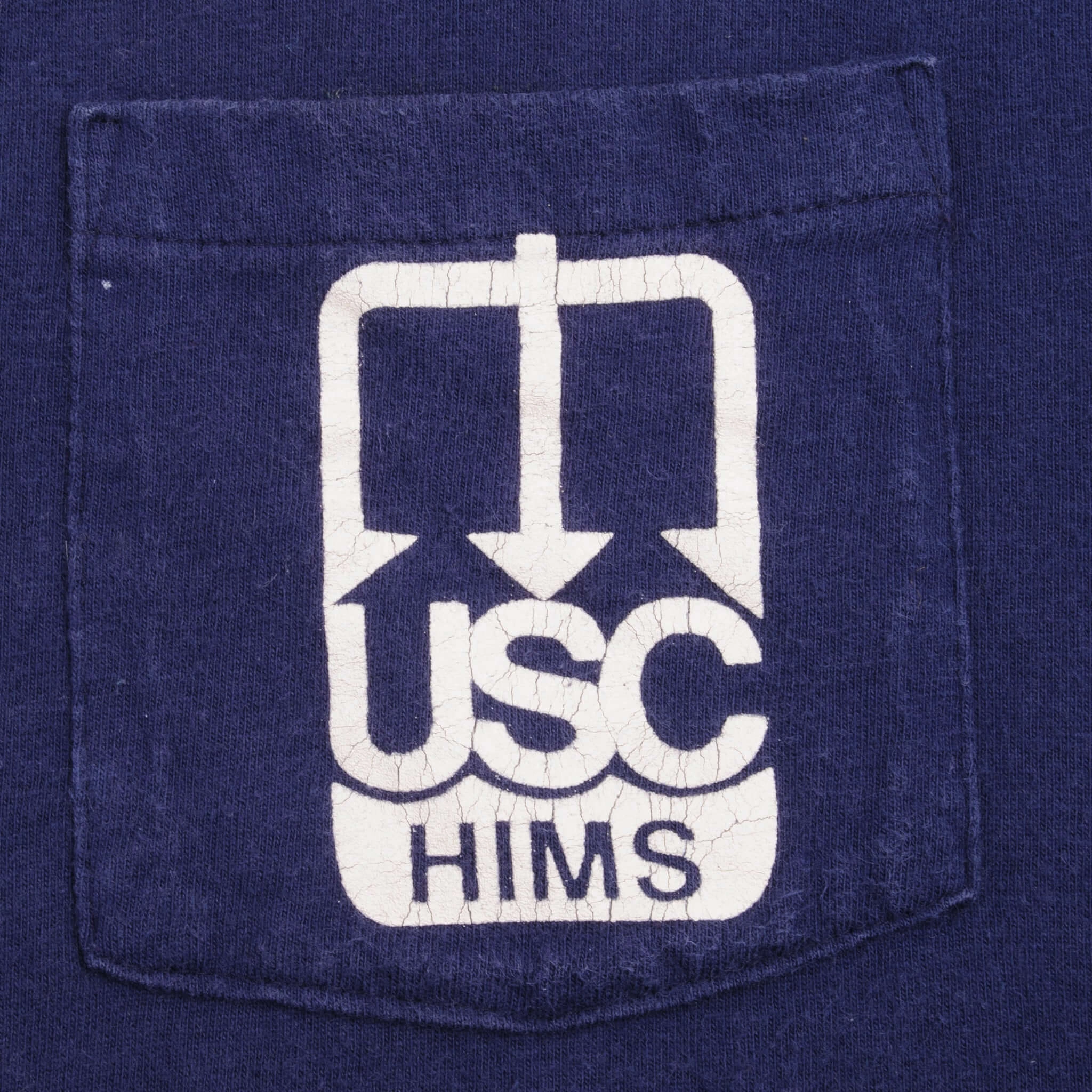 VINTAGE USC HIMS R/V JOHN VICKERS TEE SHIRT 1990S SIZE MEDIUM MADE IN USA