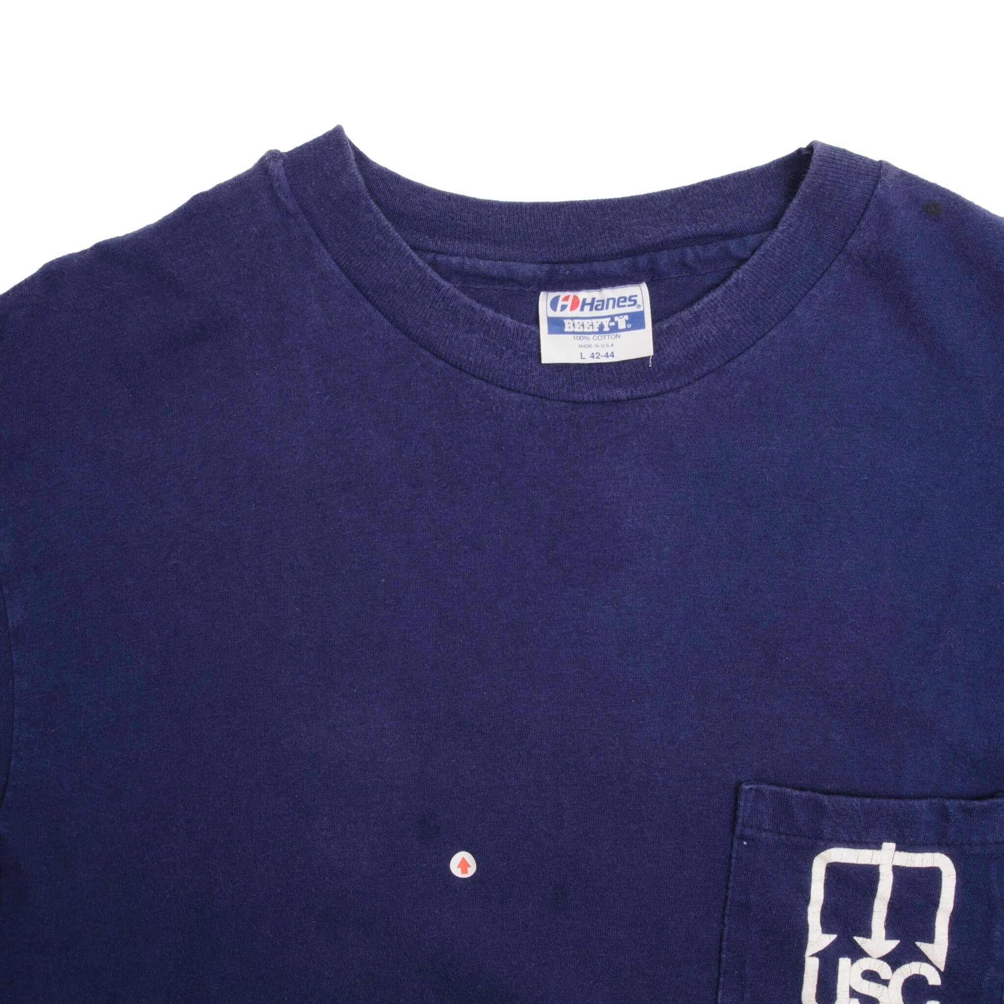 VINTAGE USC HIMS R/V JOHN VICKERS TEE SHIRT 1990S SIZE MEDIUM MADE IN USA