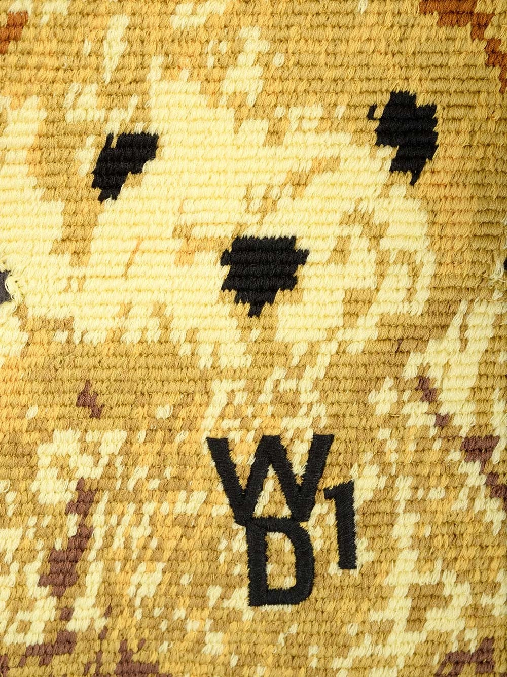We11done Teddy Embroidered Drawstring Hoodie