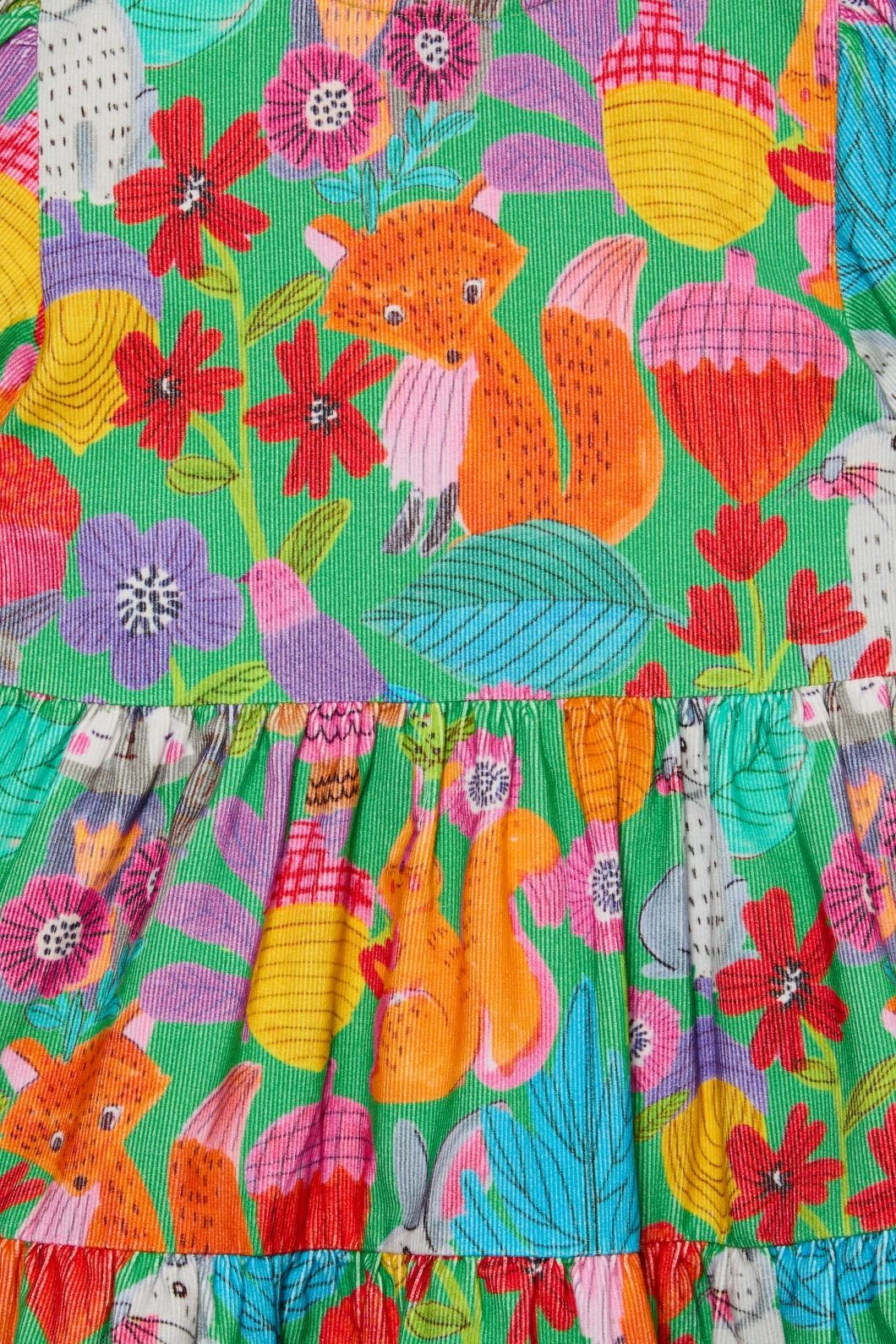 Woodland Kids Cord Dress