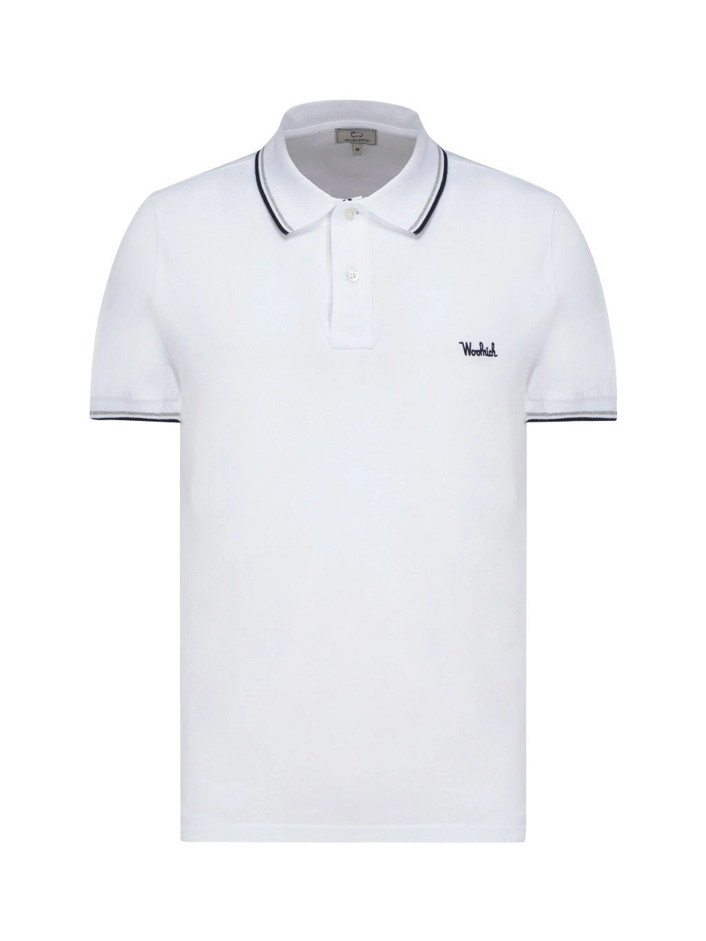 Woolrich Logo Embroidered Short-Sleeved Polo Shirt