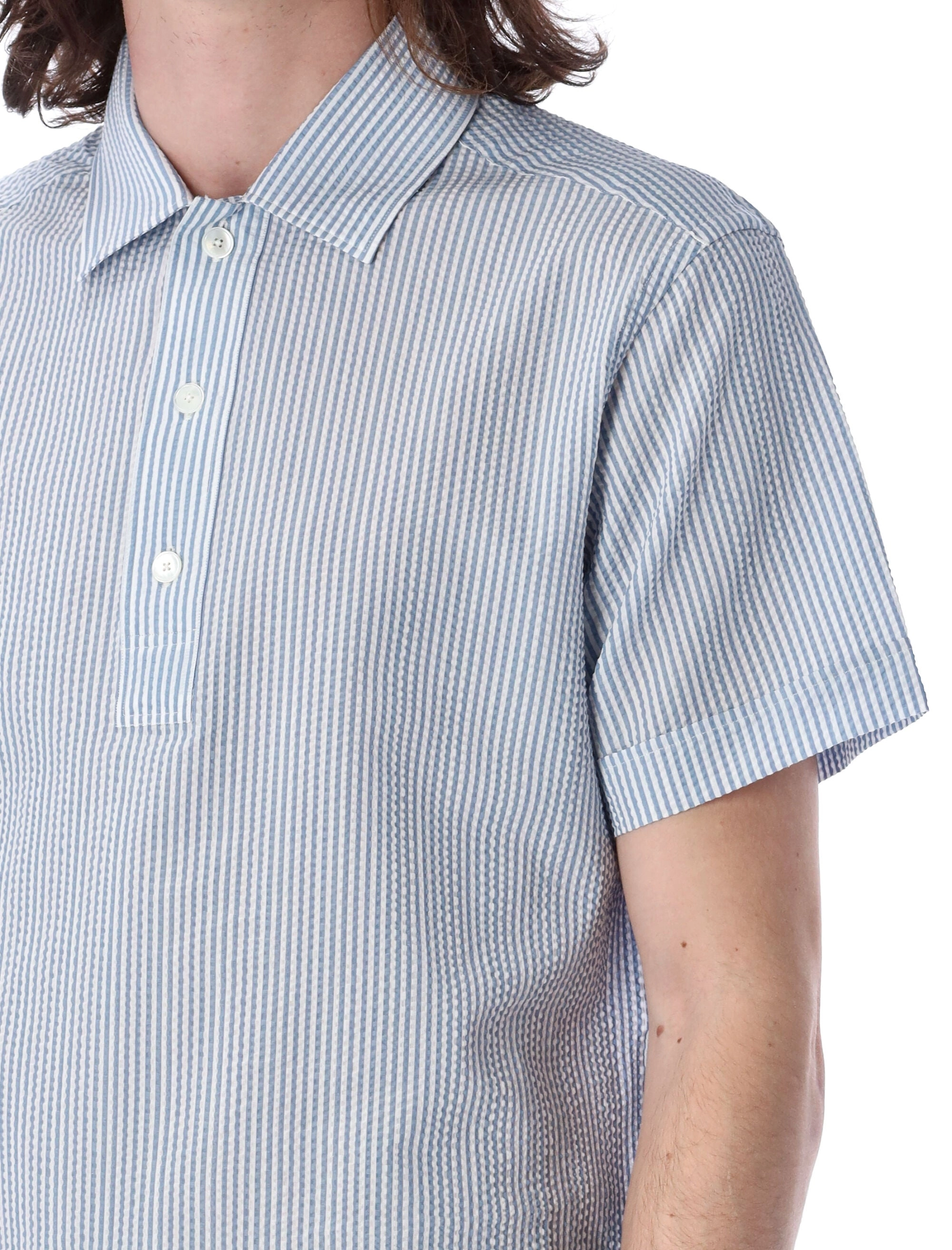 Z Zegna Striped Polo Shirt